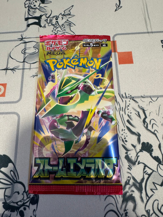 Brand New, Unopened Pokémon Trading Card Game Storm Emerald 25-Pack Set