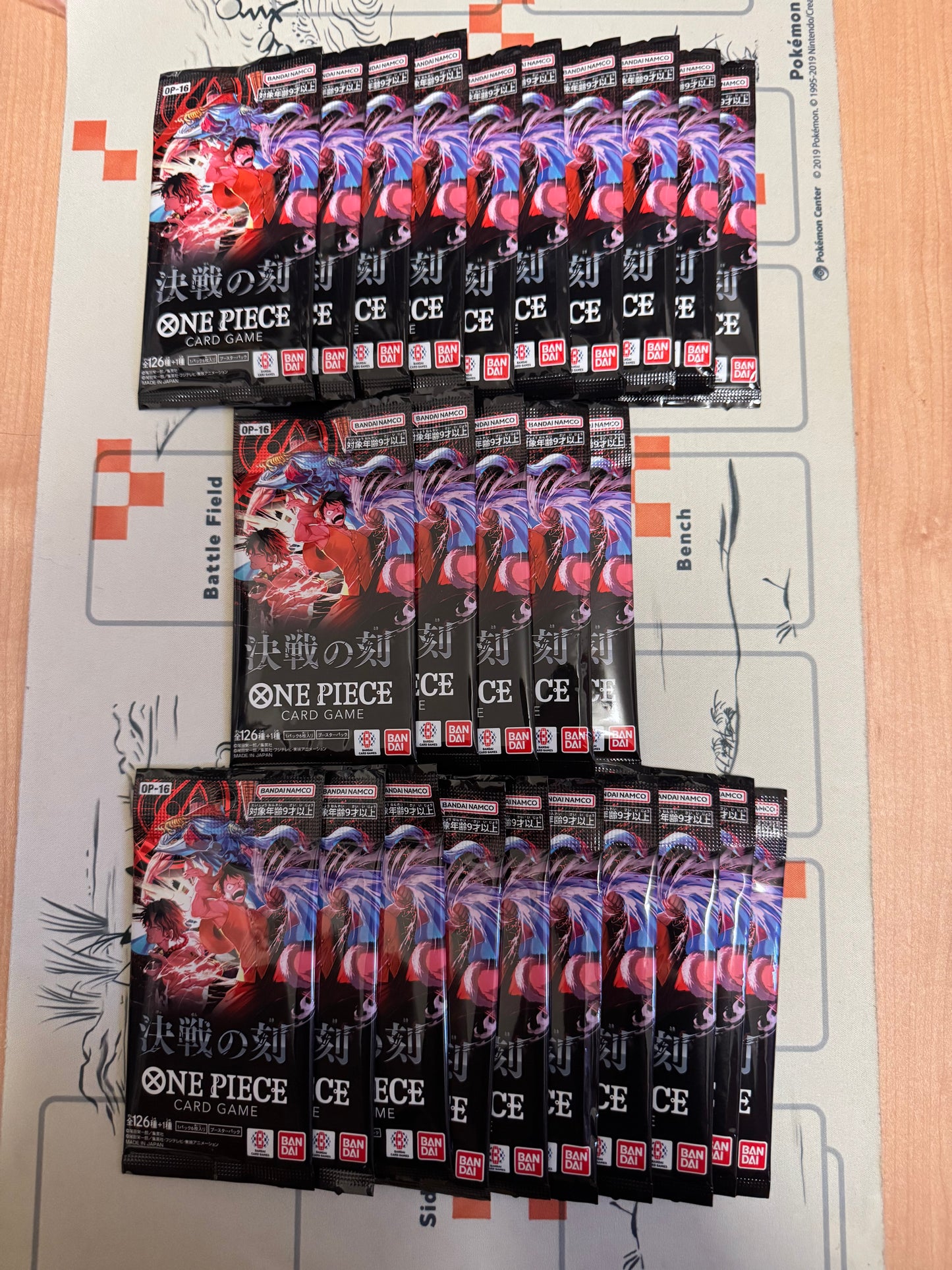 New, unopened, One Piece card OP16 Decisive Battle: 25 Pack Set